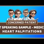 OET SPEAKING ROLE PLAY SAMPLE – MEDICINE – HEART PALPITATIONS | MIHIRAA