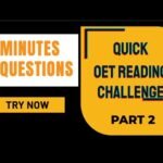 OET READING CHALLENGE – PART 2 | MIHIRAA