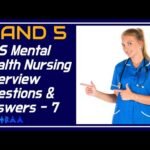 NHS BAND 5 MENTAL HEALTH NURSING INTERVIEW QUESTIONS AND ANSWERS | MIHIRAA