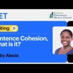 Class with Banfield’s Pro Medical English: OET Writing – Sentence cohesion – What is it?