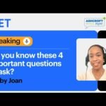 Class with Ashcroft Medical English: OET Speaking – Do You Know These 4 Important Questions to Ask?