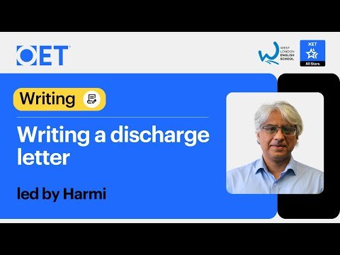 Class with WLES: OET Writing – Writing a Discharge Letter