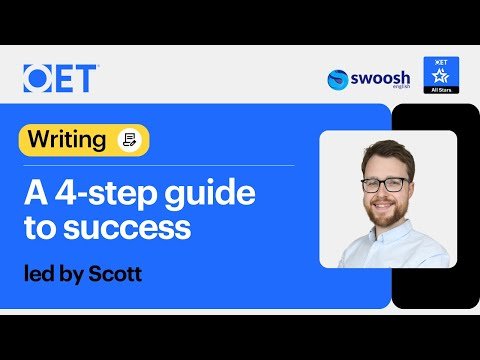 Class with Swoosh English: OET Writing Made Easy – A 4-Step Guide to Success